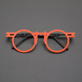 Dell Titanium Round Glasses Frame
